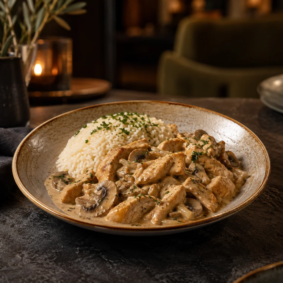 Shisha Stroganoff Piliç